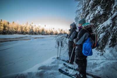 Backcountry skiing adventure - Getting There from Valtakatu 21: Fast Start, Real Run into the Forest