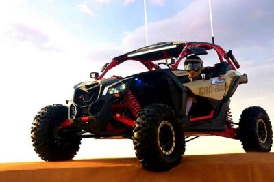 CAN-AM Buggy 02 Seater with Camel Riding and Sand Skiing - Beyond the buggy: camel riding and sand skiing moments