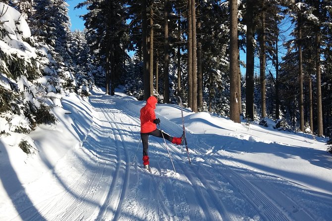 Cross-Country Skiing Guided Tour From Prague - Gear pickup and the first instruction session
