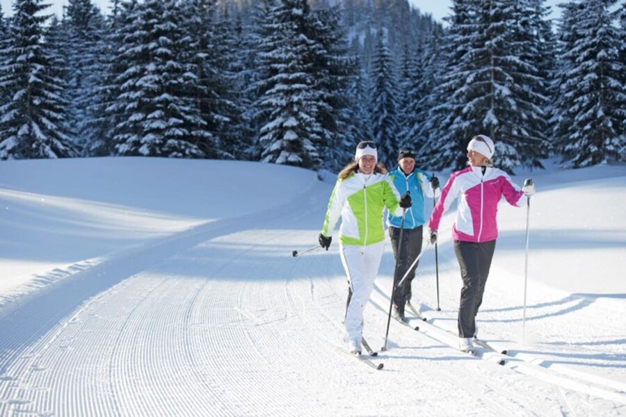 Cross Country Skiing Lessons for Beginners (Feldberg) - Small-group coaching: where instructors like Nina and Sigi really help