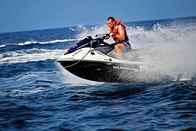 Experience the Thrill of Jet Skiing in Anfi del Mar - Weather and the sea reality check at Anfi Beach