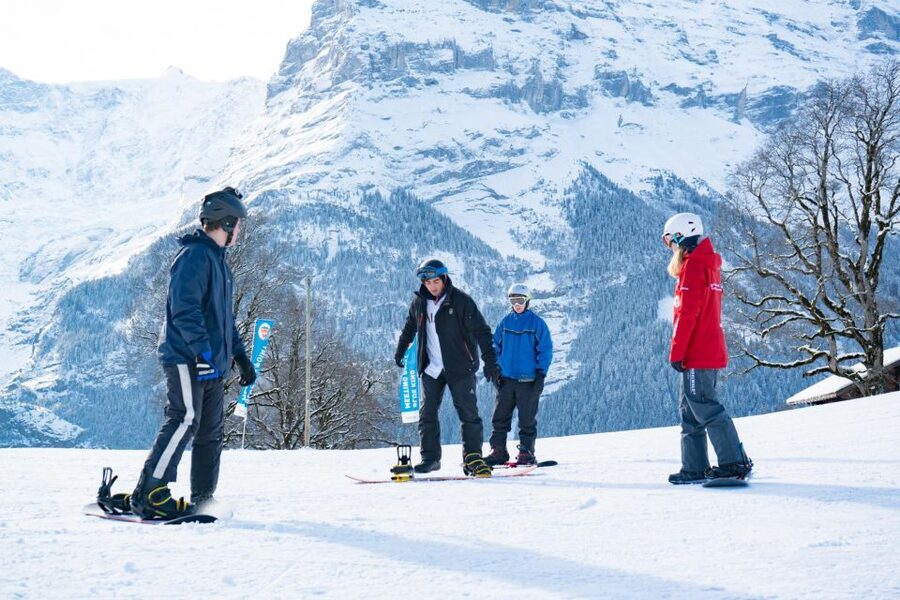 From Interlaken: Afternoon Beginners Snowboarding Lesson - How the 5-hour schedule actually feels on snow