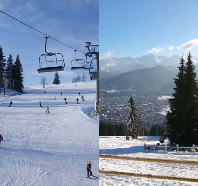From Kraków: Witów Skiing and Zakopane Tour - Gubałówka funicular: an efficient climb with the payoff right away