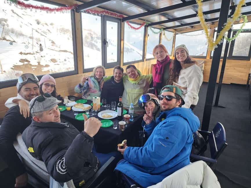 Gudauri: Snowboard/Ski Instructors - Small group lessons with private group energy
