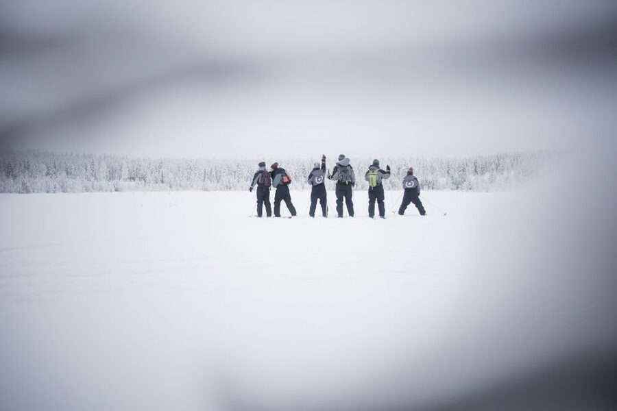 Levi: Backcountry Skiing Adventure - The 3.5-hour flow: pickup, minivan ride, then the secret stop