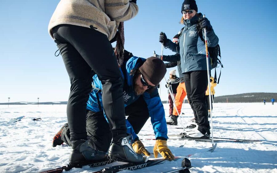 Levi: Cross-Country Skiing Tour for Beginners - The easy pace, plus the hot berry juice reset