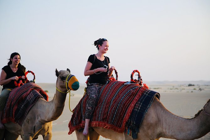 Morning Desert Safari with Camel Ride & Sand Skiing Private Tours - Sunrise on a Cool Dune: Why the Timing Matters