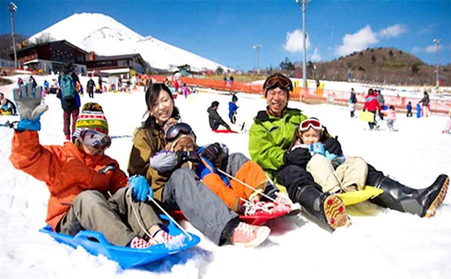 Mt. Fuji Skiing Experience- YETI Ski Resort & Onsen Day Trip - Return to Tokyo: plan your evening like a grown-up