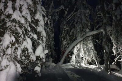 Nocturnal Skiing: Experience the Arctic's Magic - Night ski magic on Lake Norvajärvi’s frozen ice