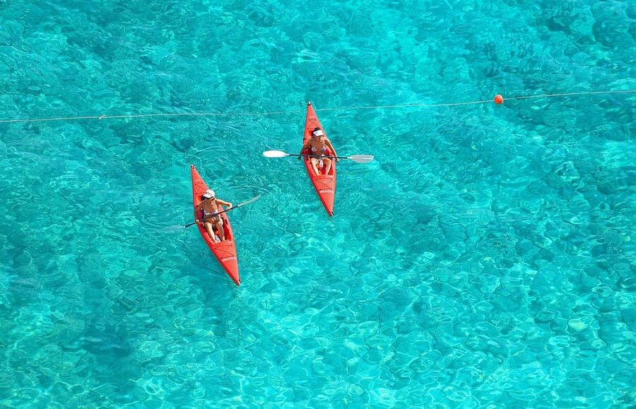 Perissa: Santorini Jet Skiing, Tubing, and Kayaking Package - Perissa Makes This Watersports Package Feel Effortless