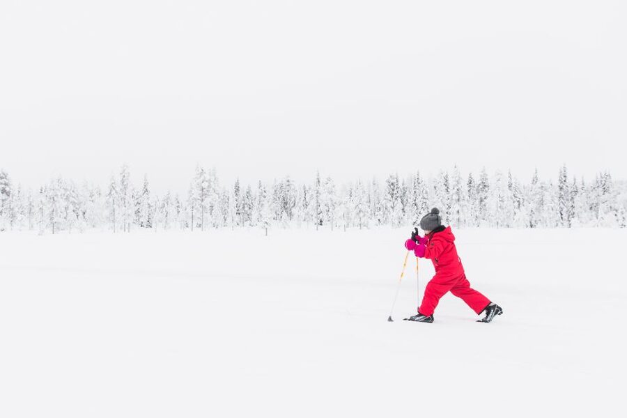 Ruka: Cross-country skiing - Why beginner cross-country skiing in Ruka feels worth it
