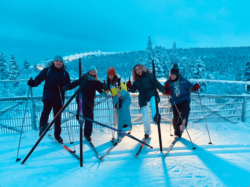 Saariselkä: Cross-Country Skiing for beginners - The 105-minute lesson: learning stride and glide the Finnish way