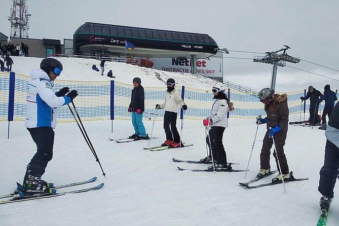 Ski / Snowboard Lessons on the Slopes of Poiana Brasov - The Route Stops: Postavarul and Turnul Alb for a quick Brasov fix