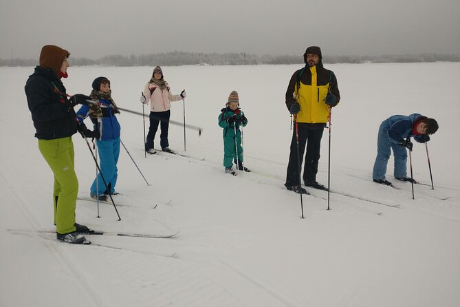 Traditional Sight-Skiing Experience in Kemi - The start at SnowExperience365: boots, gear, and less hassle