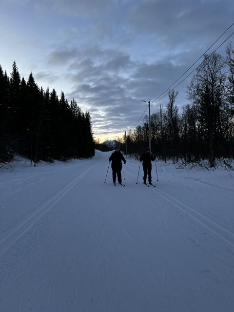 Tromsø: Cross Country Guided Skiing Course - Back on Tromsøya: blue hour timing with more practice